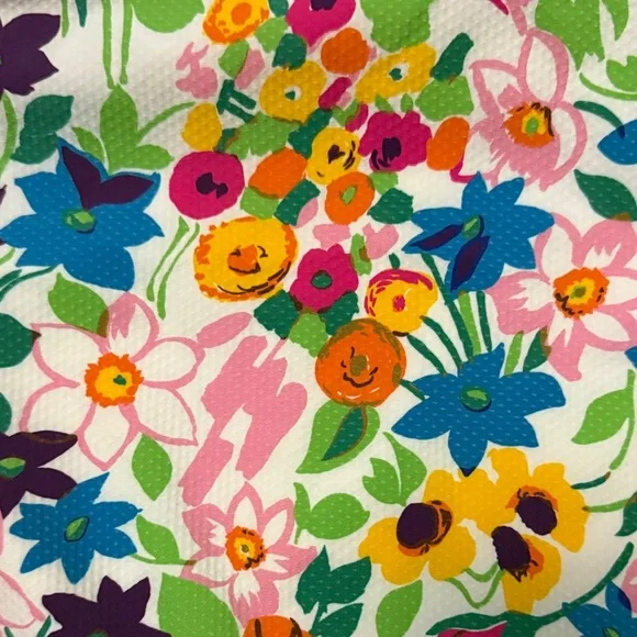 J. Crew NWT Colorful Floral One Piece Swimsuit - Picture 5 of 5